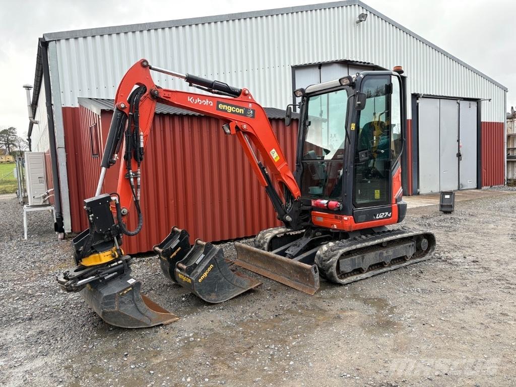 Kubota U27-4 Mini bageri < 7t