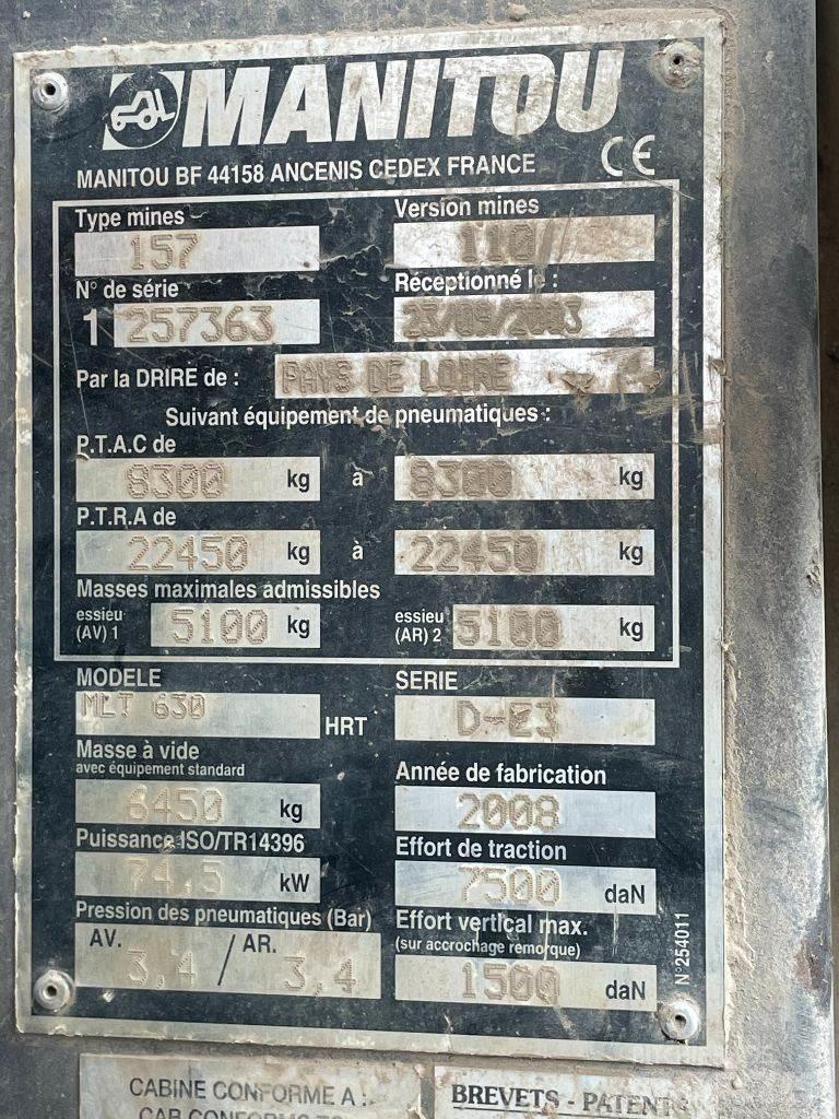 Manitou MLT 630 Teleskopski viljuškari