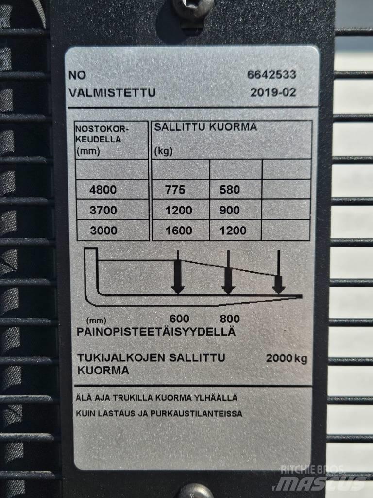 Toyota SPE 160 L Ručni električni viljuškar