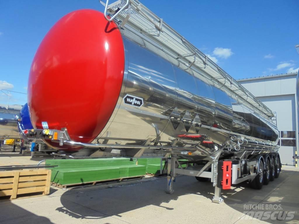 Van Hool 45000 liter Poluprikolice cisterne