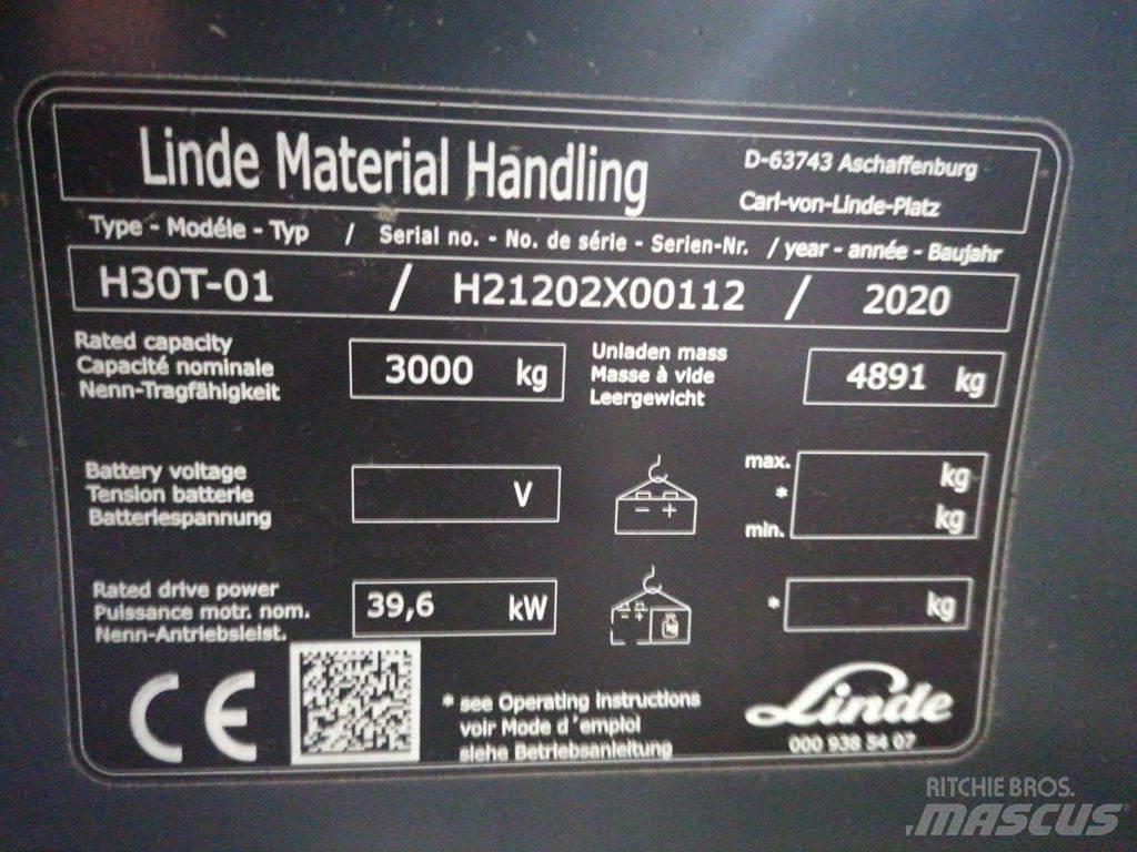 Linde H30T-01 Plinski viljuškari