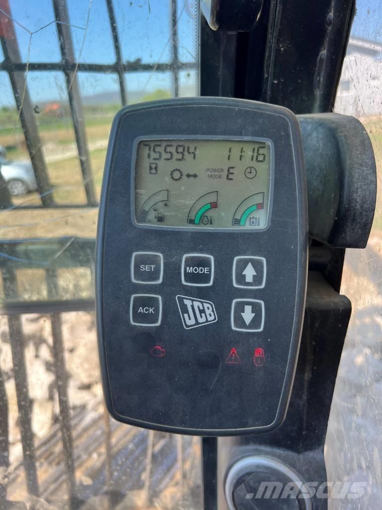 JCB JS 260 XD Kabine i unutrašnjost