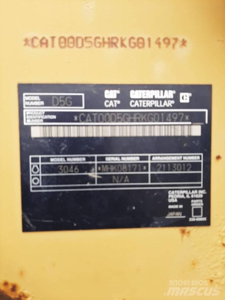 CAT D5GLGP Buldožeri guseničari
