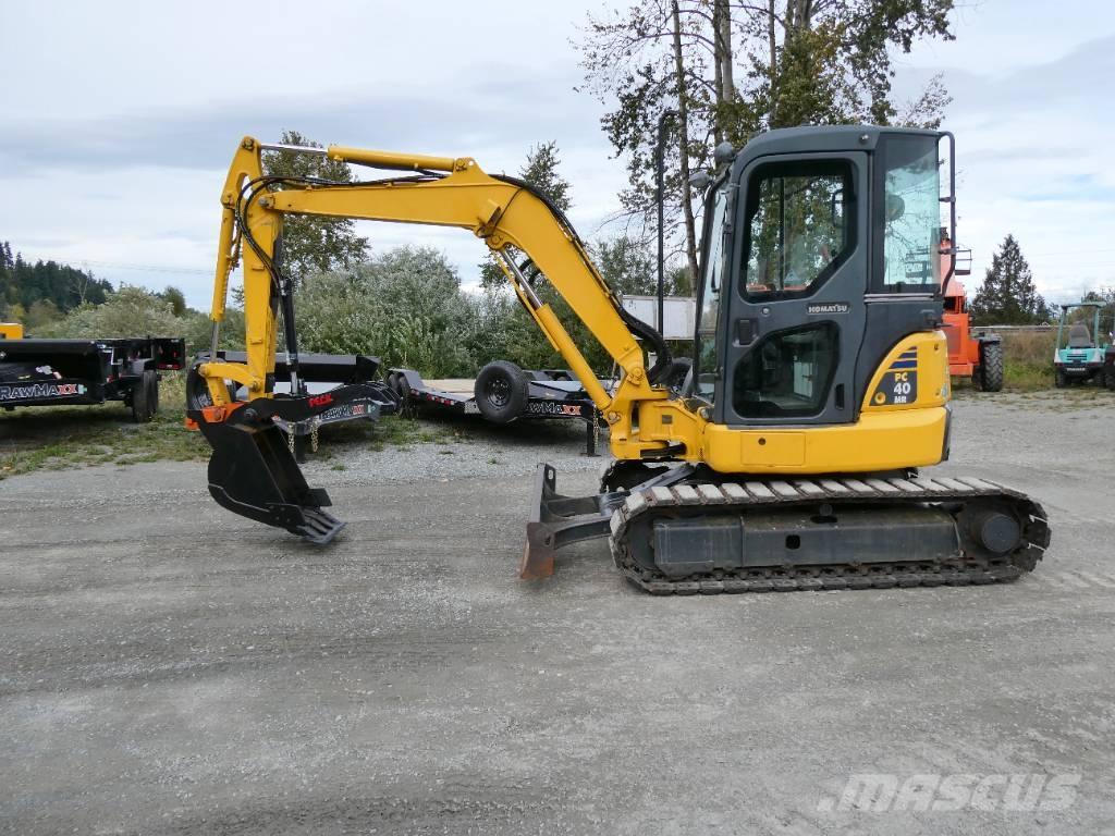 Komatsu PC 40 MR-3 Mini bageri < 7t