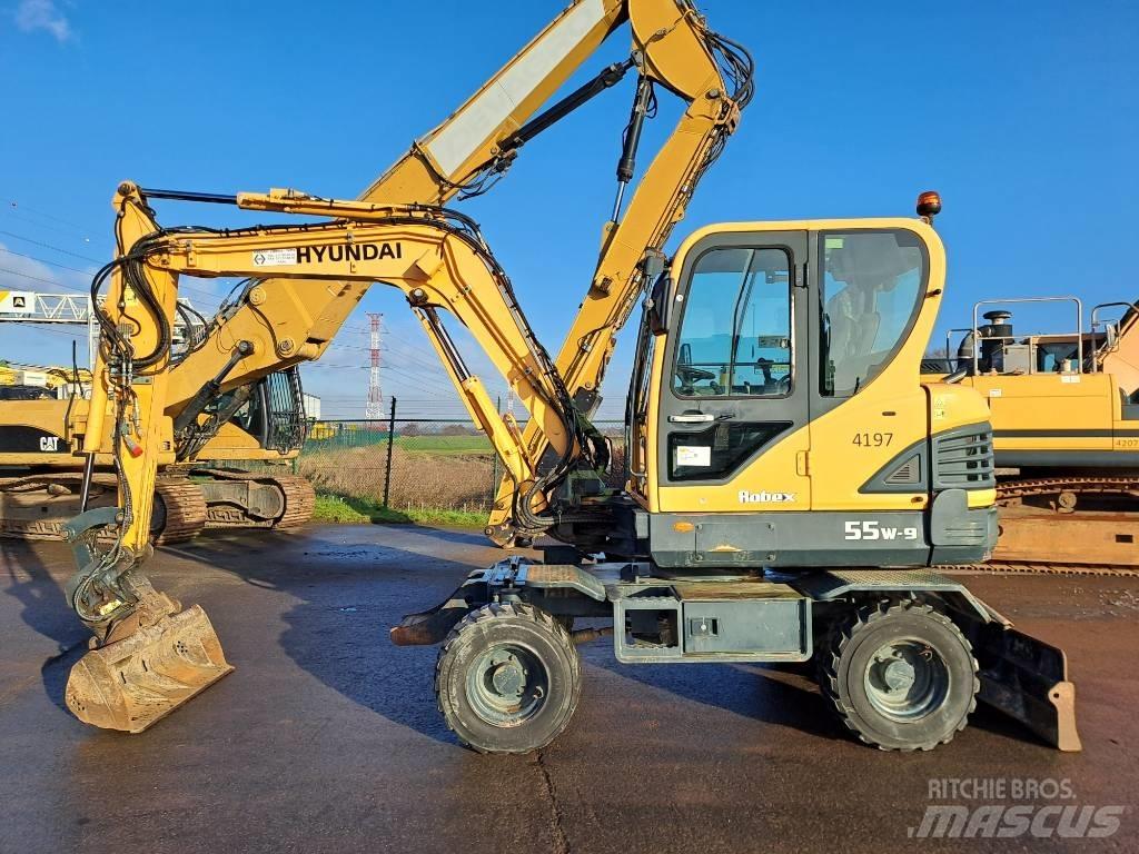 Hyundai Robex 55 W-9 Bageri točkaši