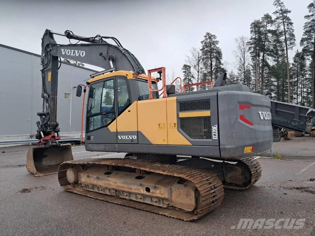 Volvo EC 220 EL Bageri guseničari
