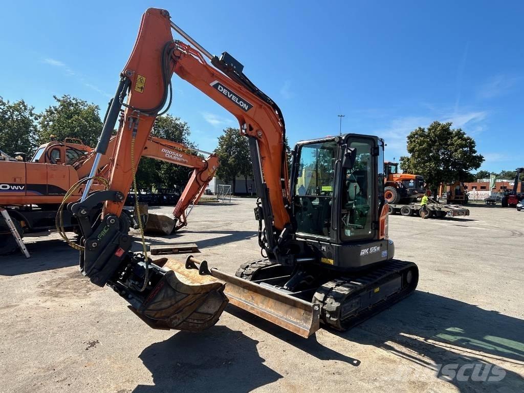 Develon DX 55 R-7 Mini bageri < 7t