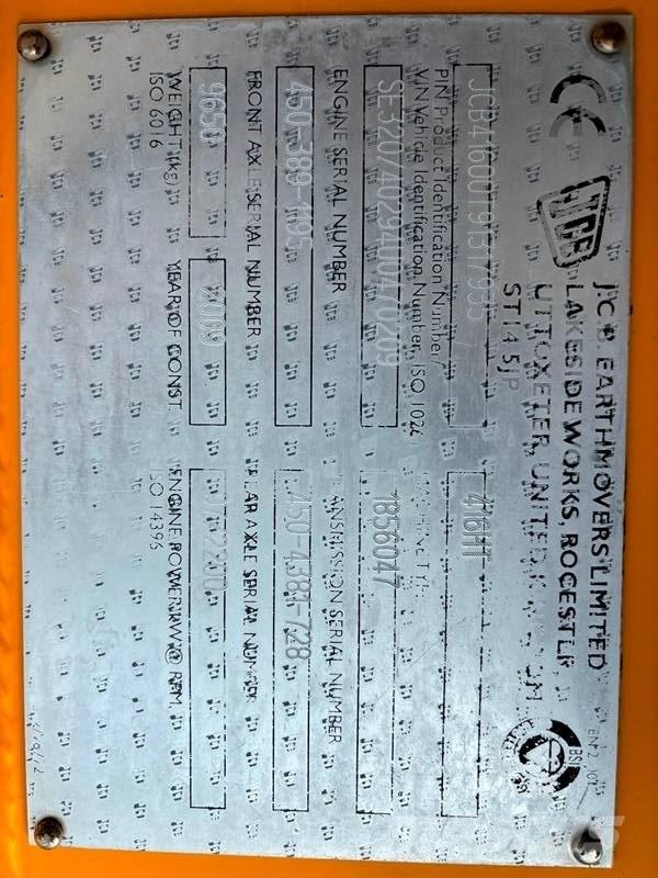 JCB 416 HT Utovarivači na točkove