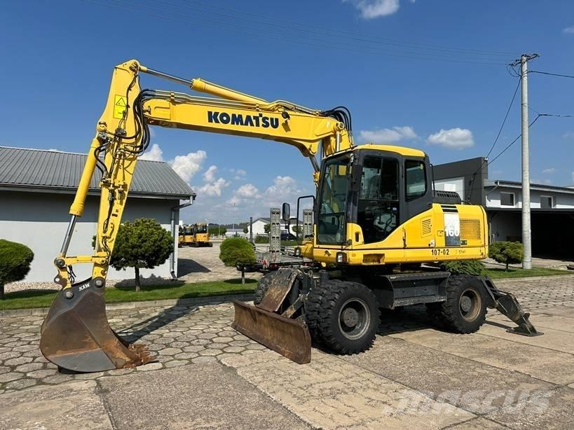 Komatsu PW 160-7E0 Bageri točkaši