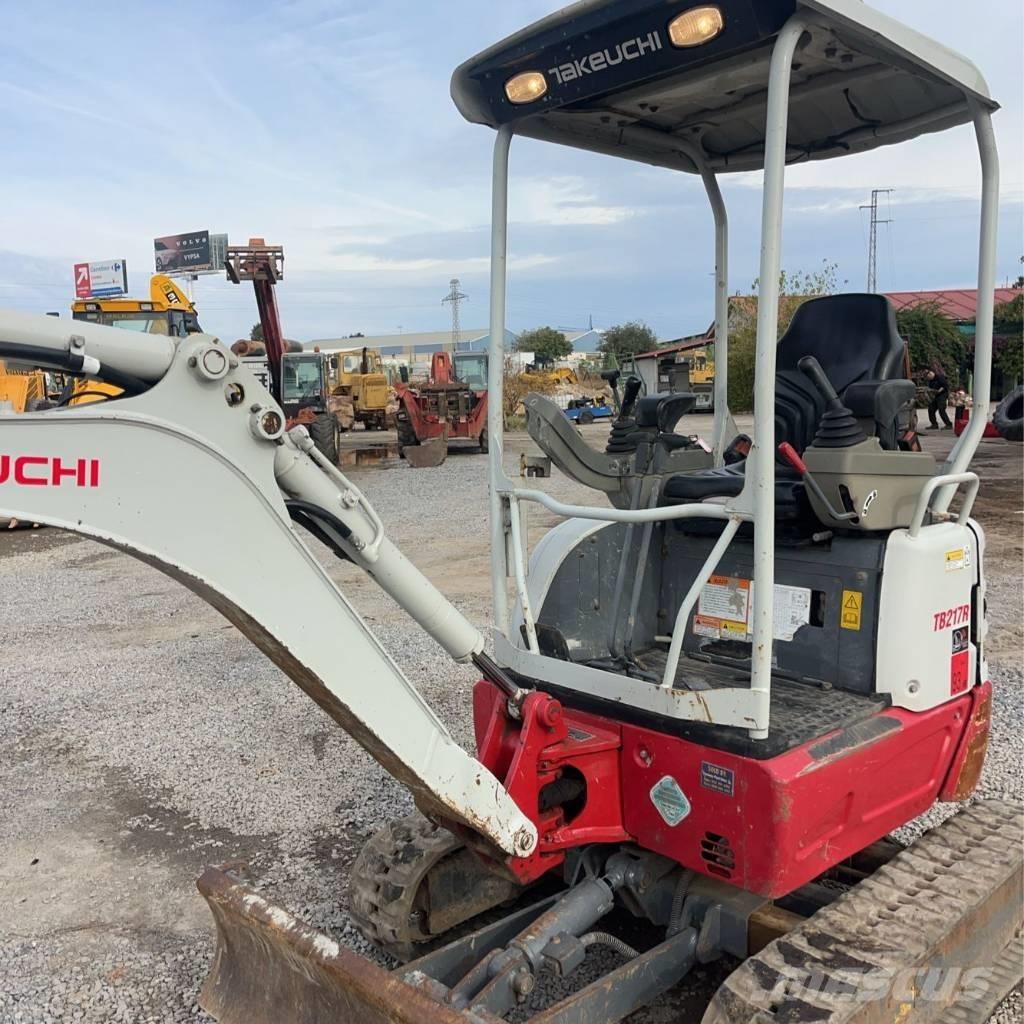 Takeuchi TB 217 R Mini bageri < 7t
