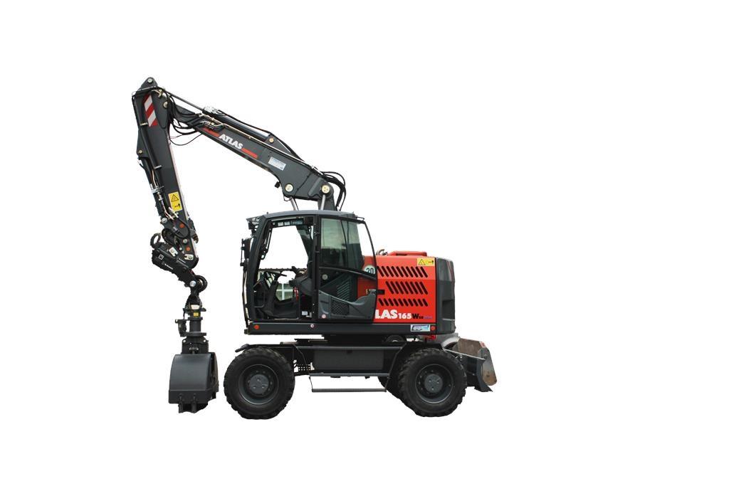 Atlas 165WSR Bageri točkaši