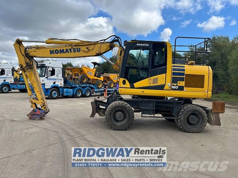 Komatsu PW 160-11 Bageri točkaši
