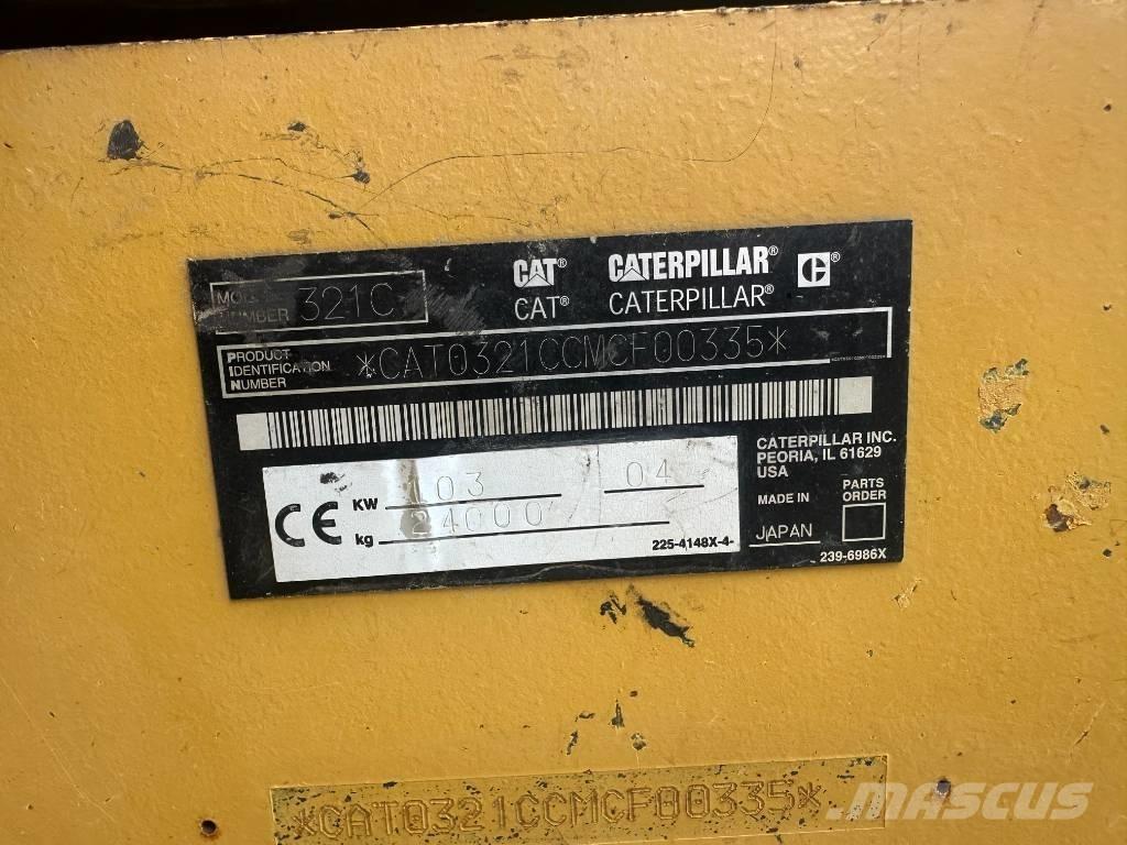 CAT 321 C Bageri guseničari