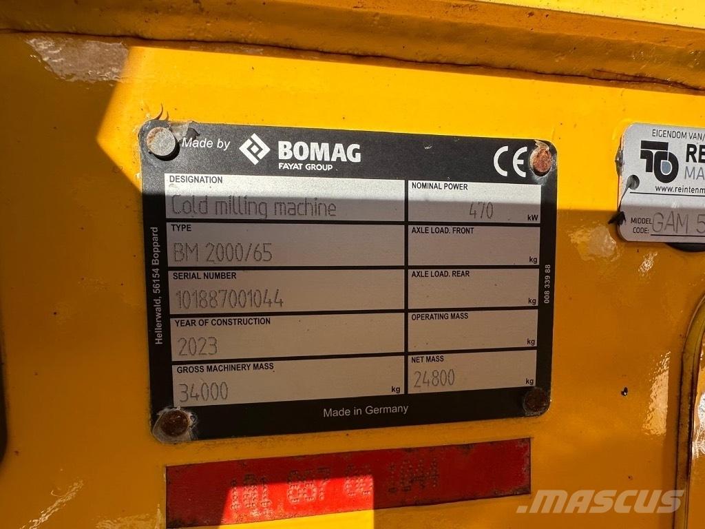 Bomag BM 2000/65 Freze za asfalt