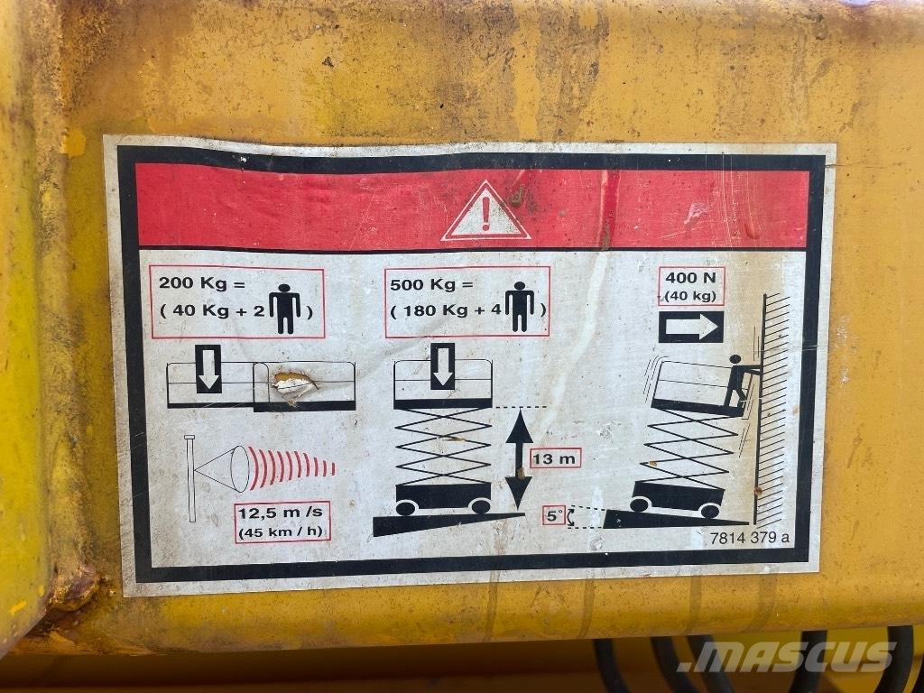 Haulotte H 15 SX Makazaste platforme