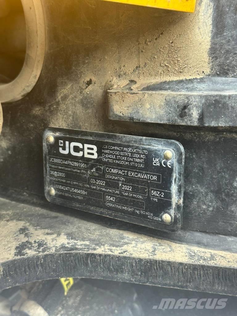 JCB 56 Z-2 Bageri guseničari