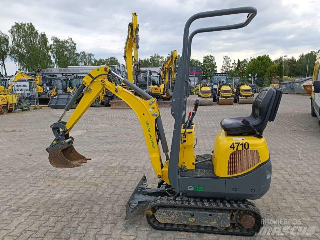 Wacker Neuson 803 Bageri guseničari