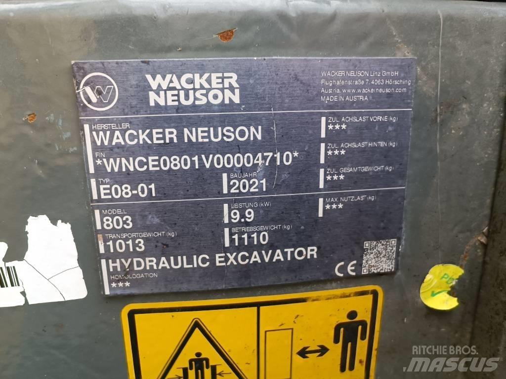 Wacker Neuson 803 Bageri guseničari