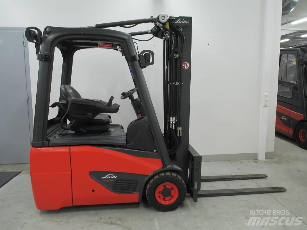 Linde E 16 C-02 Električni viljuškari