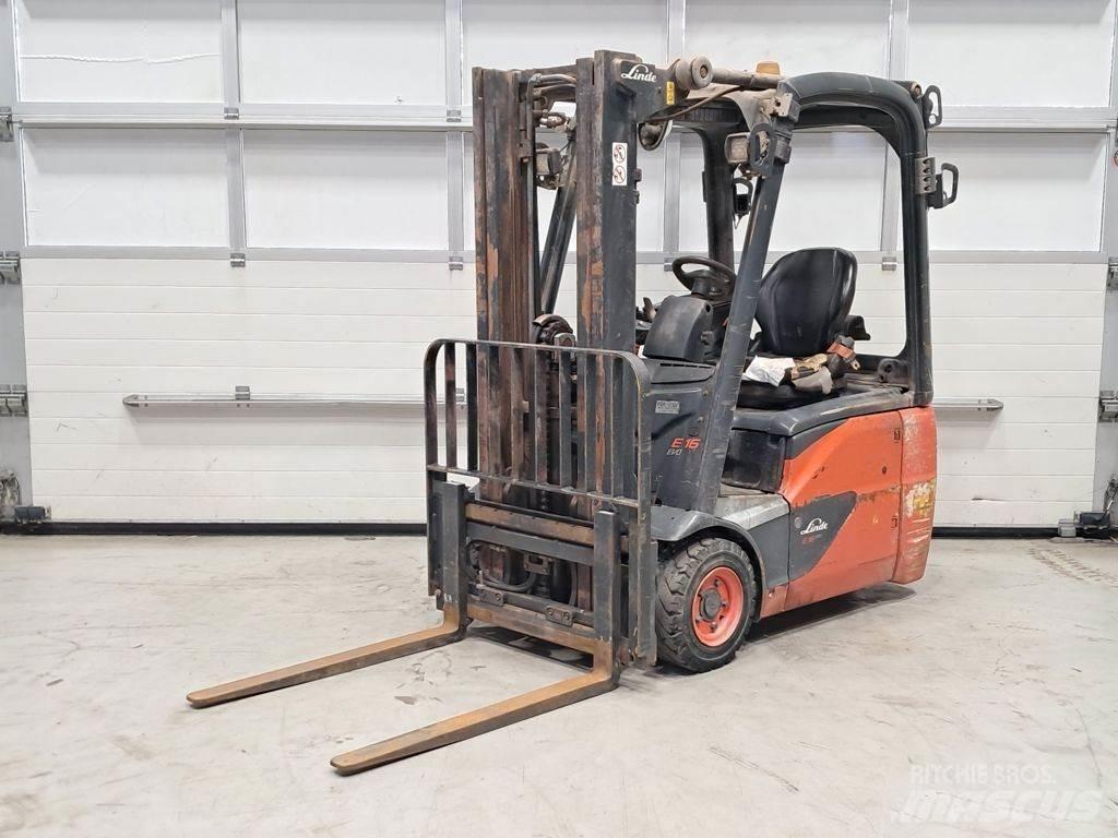 Linde E16C-02 Električni viljuškari