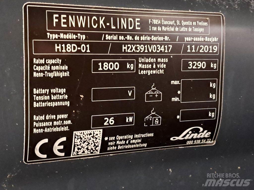 Linde H18D-01 Dizelski viljuškari