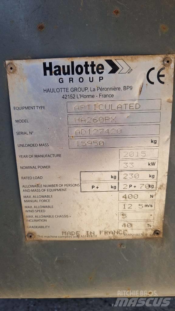 Haulotte HA 260 PX Zglobne podizne platforme