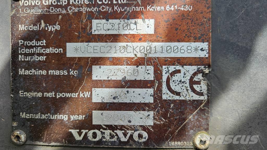 Volvo EC 210 C L Bageri guseničari