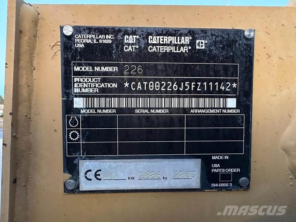 CAT 226BHF Mini utovarivači