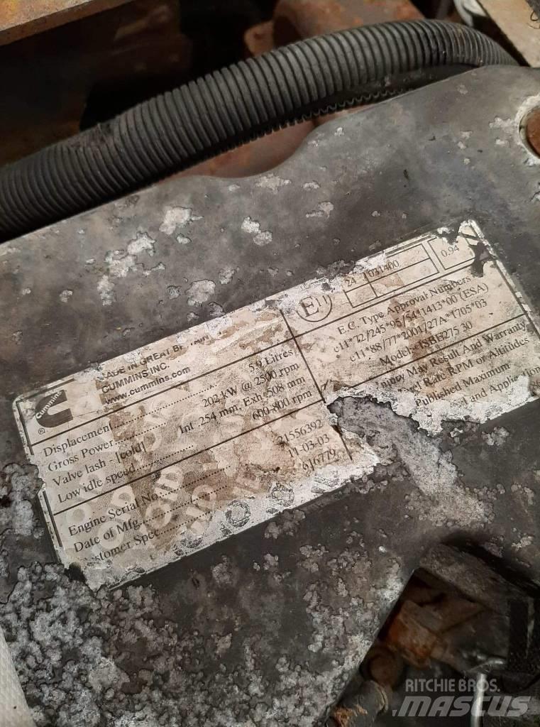 Cummins ISBE5.9 Motori za građevinarstvo