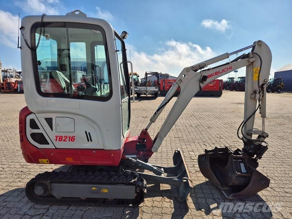 Takeuchi TB 216 Mini bageri < 7t