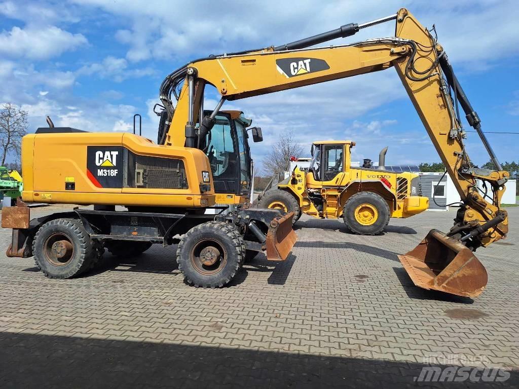 CAT M 318 F Bageri točkaši