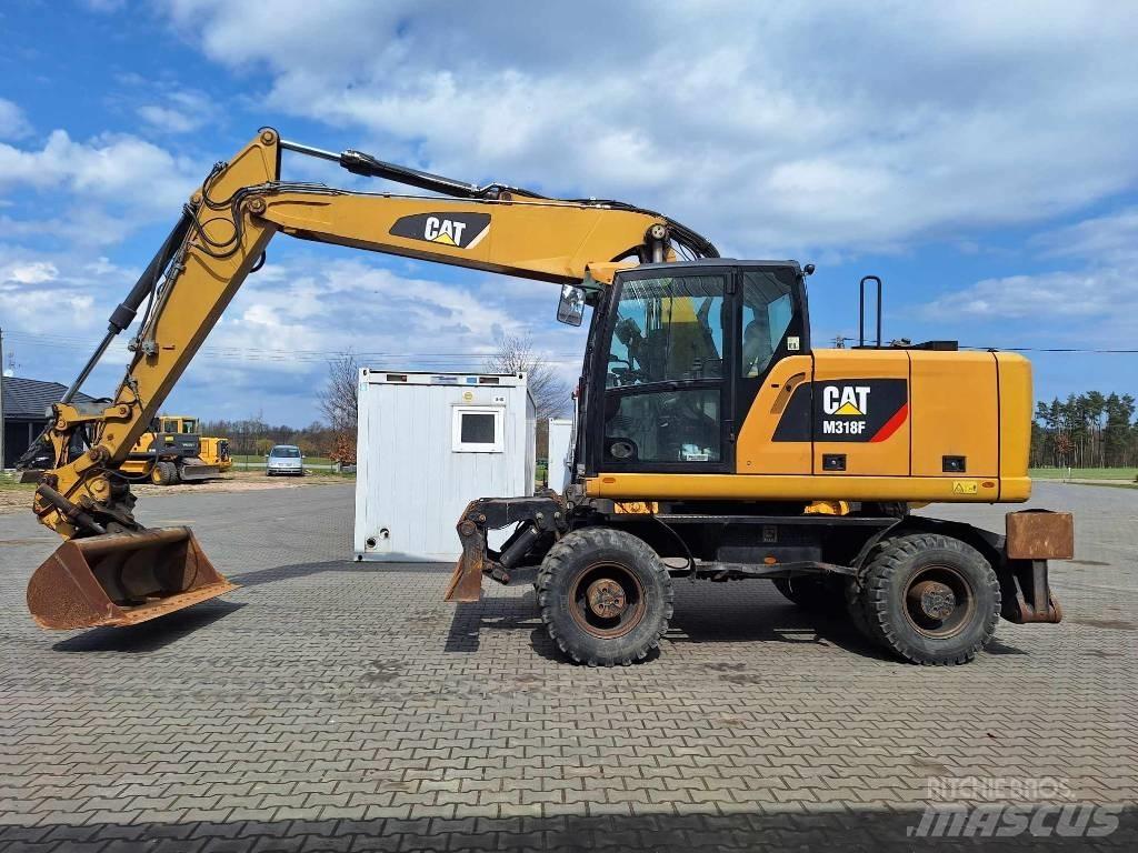 CAT M 318 F Bageri točkaši