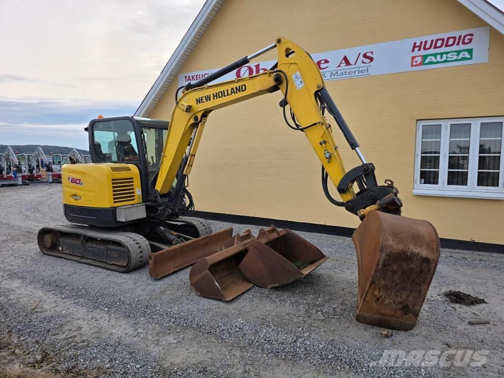 New Holland E60C Mini bageri < 7t