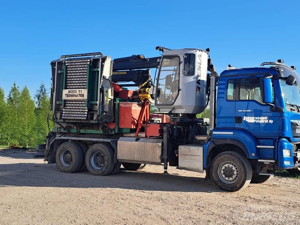 Mus-Max WT11 Drobilice drva / čiperi