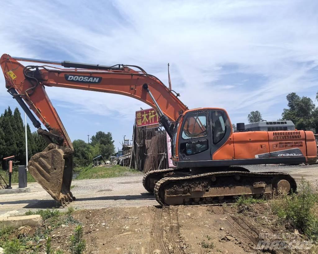 Doosan DX 340 LC Bageri guseničari