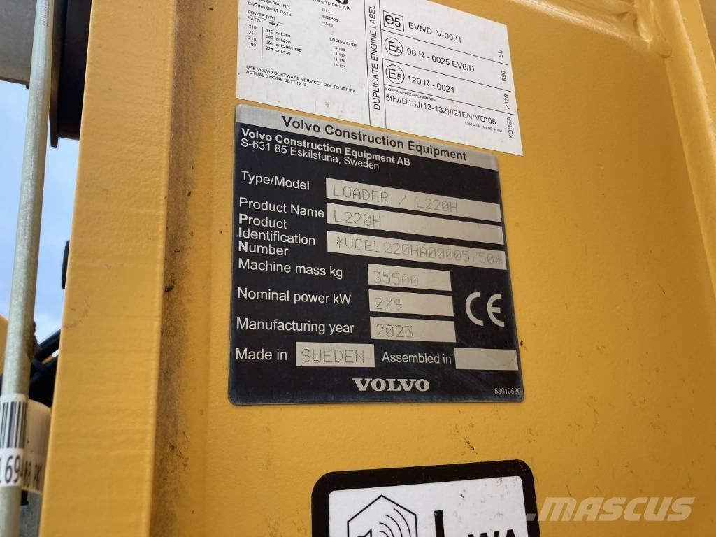 Volvo L 220 H Utovarivači na točkove