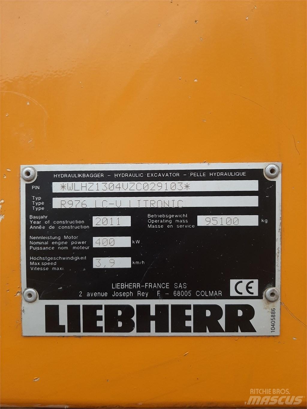 Liebherr 976 Bageri guseničari
