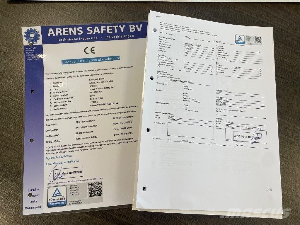 Jekko SPD 265 C Polovni mini kranovi