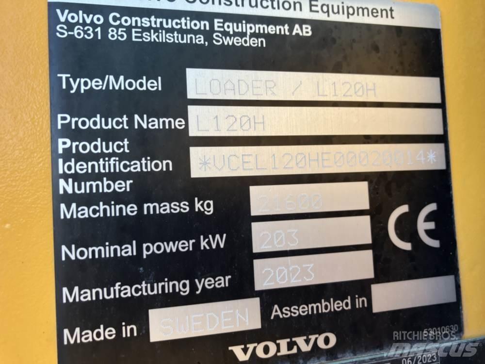 Volvo L120H Utovarivači na točkove