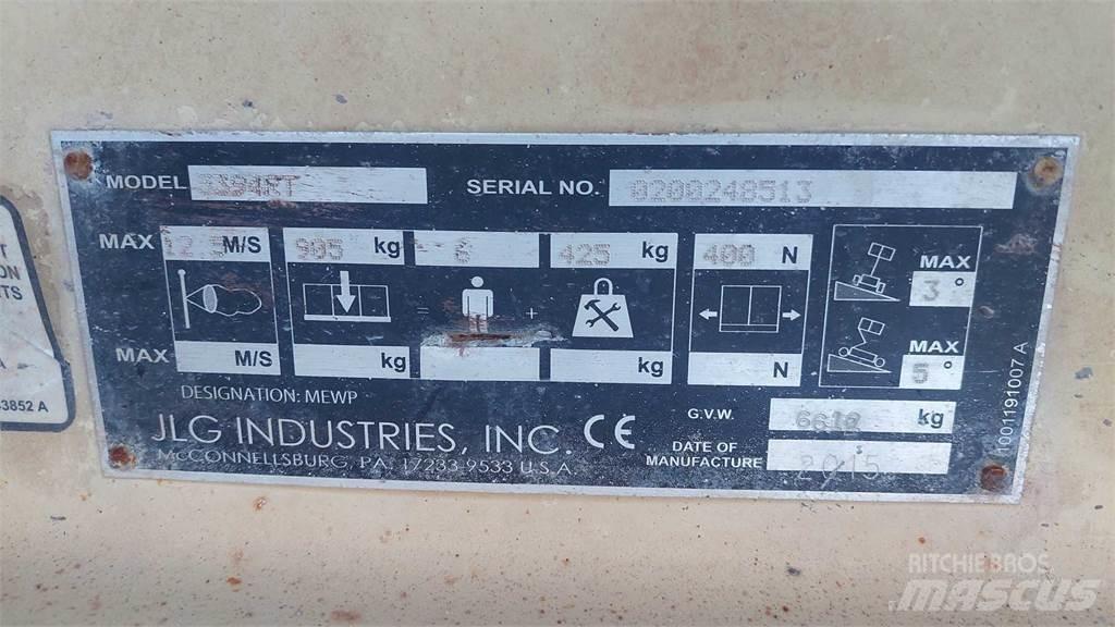 JLG 3394RT Makazaste platforme