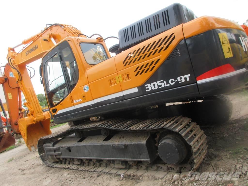 Hyundai R305 LC-9T Bageri guseničari