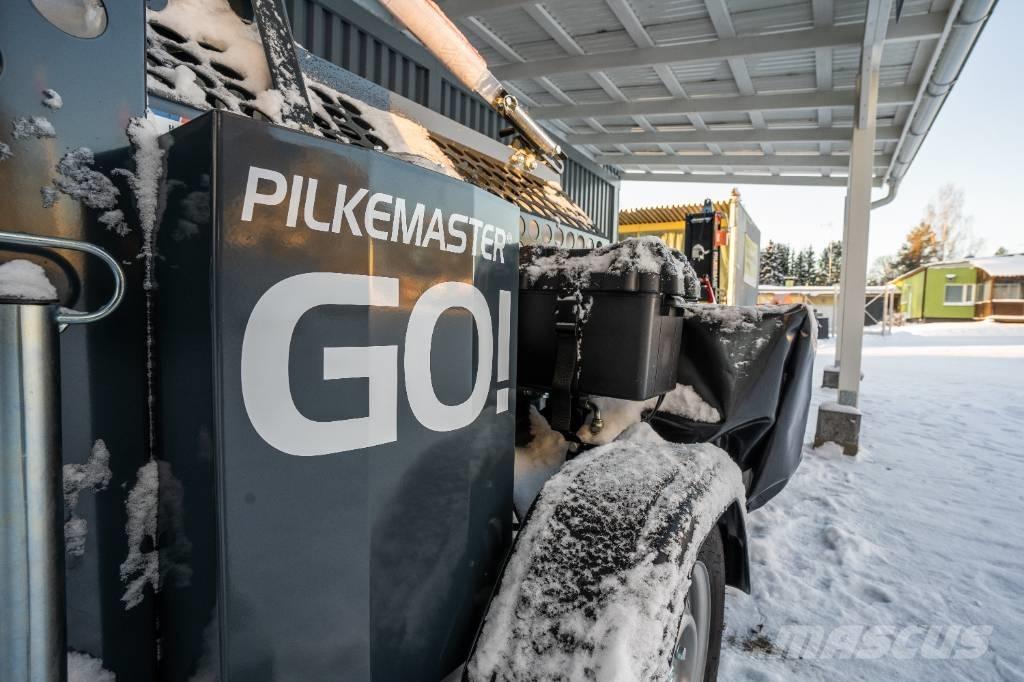 Pilkemaster GO! Cepači za drva, drobilice za drvo i strugači