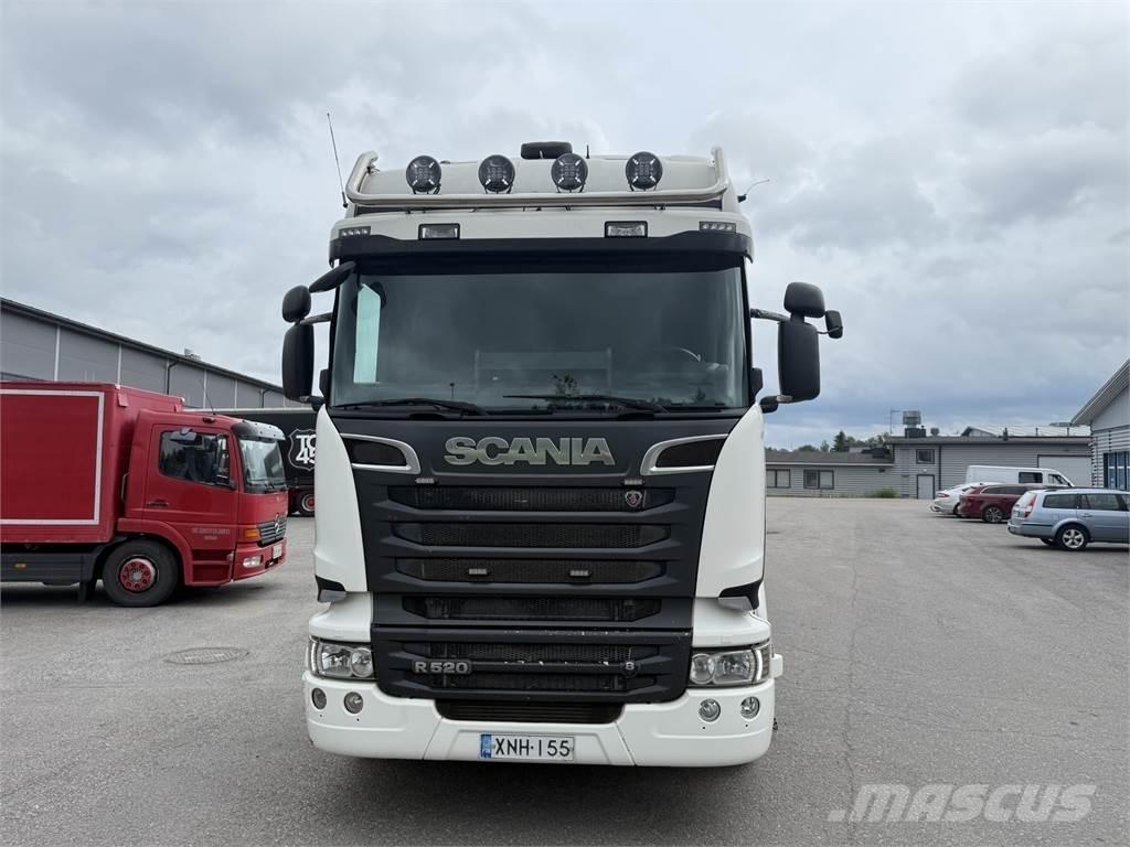 Scania R 520 6X2 Rol kiper kamioni sa kukom za podizanje tereta