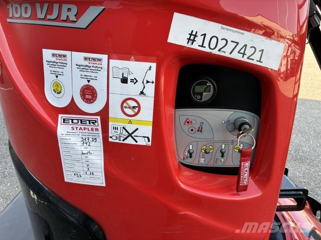 Manitou 100 VJR Jarbolne penjajuće platforme