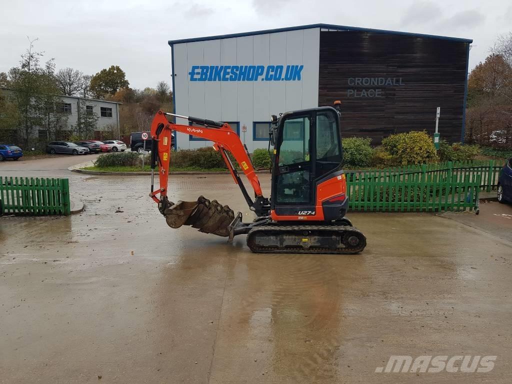 Kubota U27-4 Mini bageri < 7t