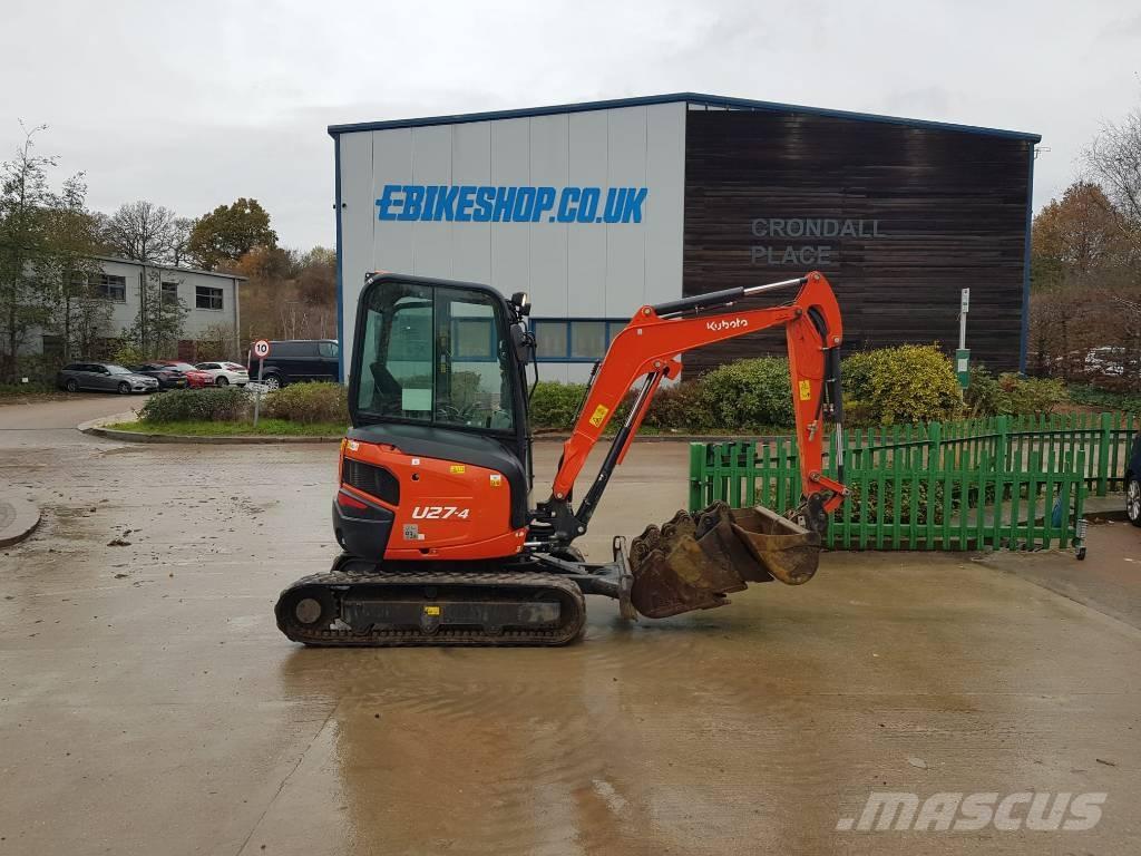 Kubota U27-4 Mini bageri < 7t