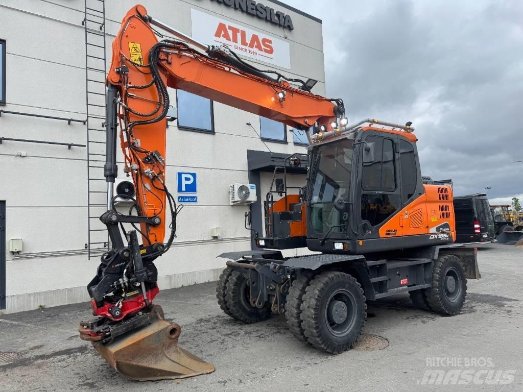 Doosan DX 165 W-5 Bageri točkaši