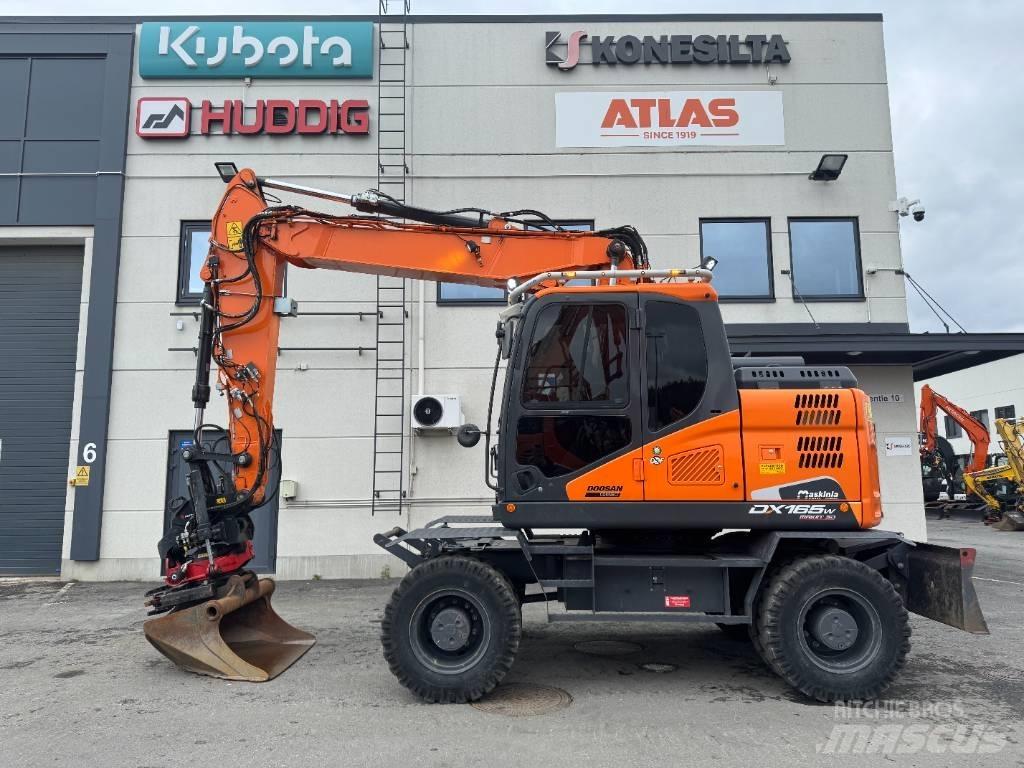 Doosan DX 165 W-5 Bageri točkaši