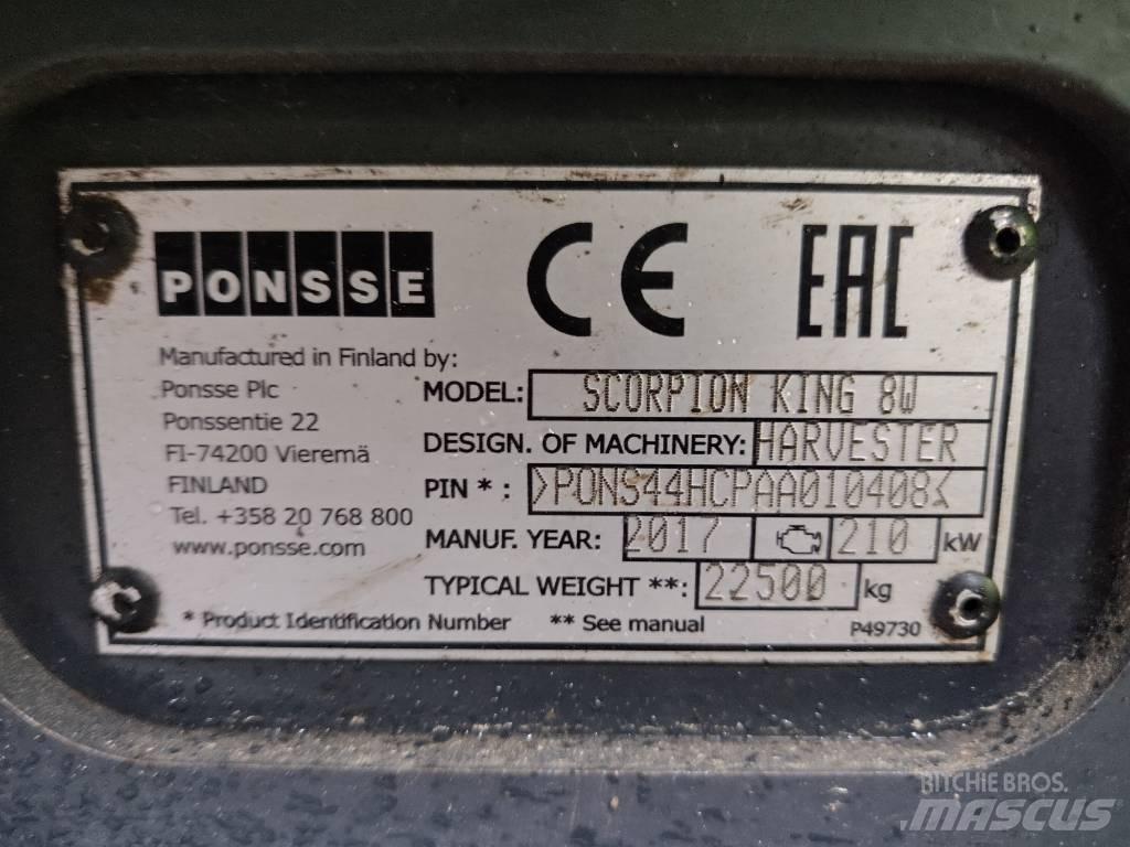 Ponsse Scorpion King Harversteri