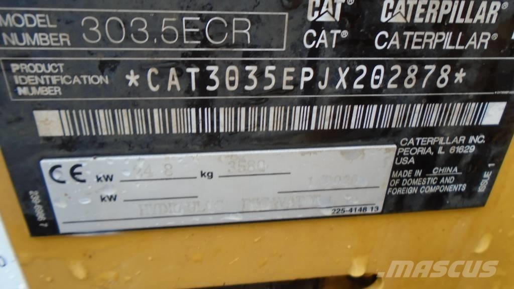 CAT 303.5 E CR Mini bageri < 7t